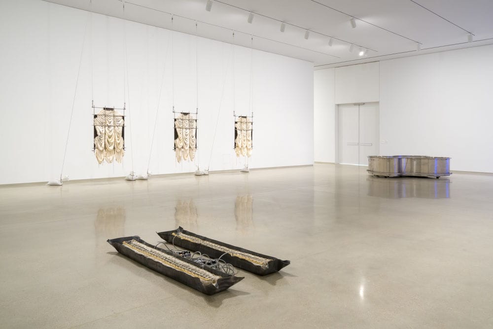 III: HeavyShield, Knowles, Cameron-Weir, installation view, Remai Modern, Saskatoon, 2018. Photo: Blaine Campbell.