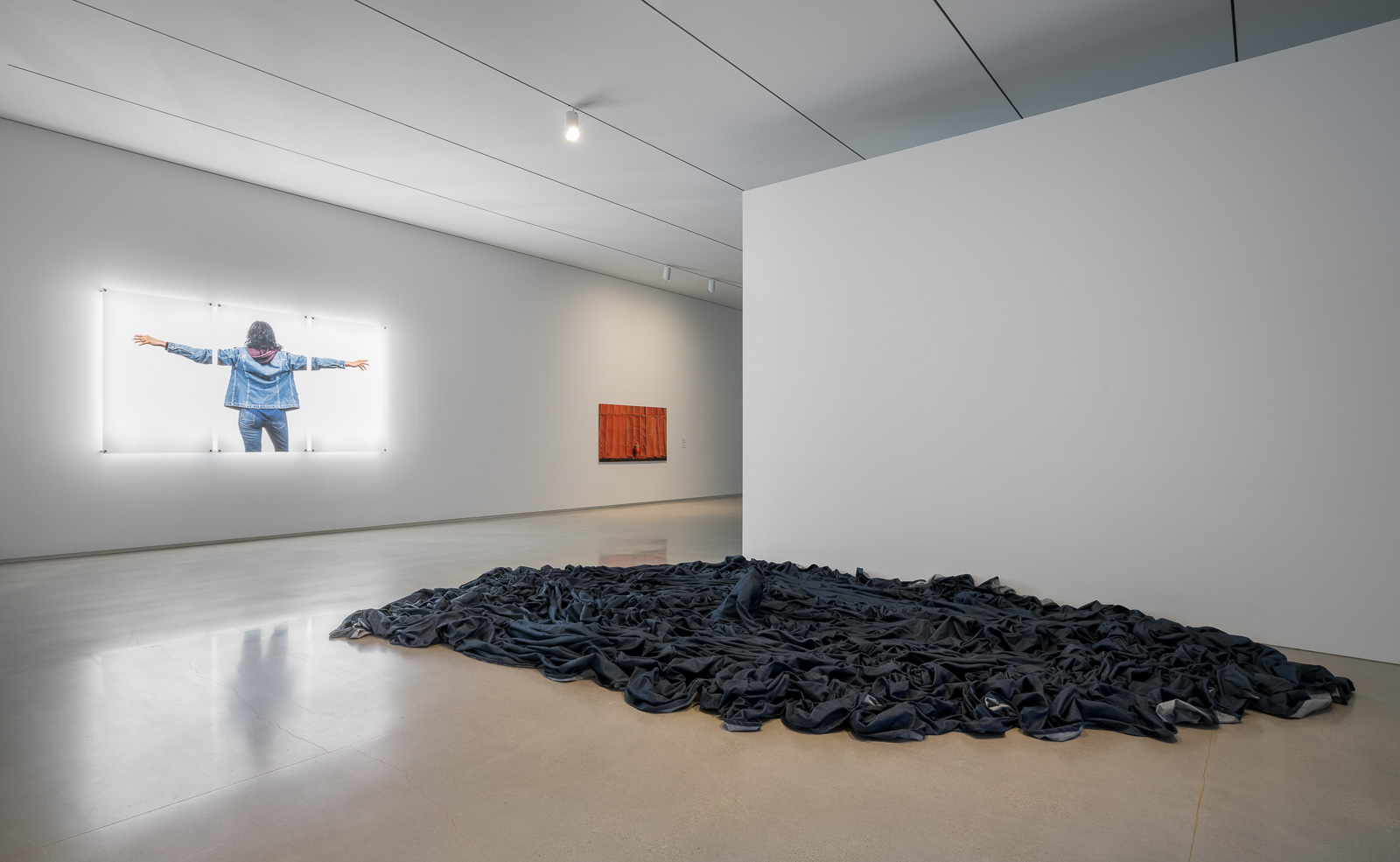 Art installation on view as part of Rebecca Belmore: Facing the Monumental