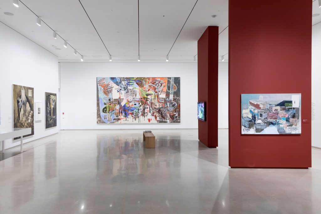 Denyse Thomasos: just beyond, exhibition view, 2023, Remai Modern. Photo: Carey Shaw