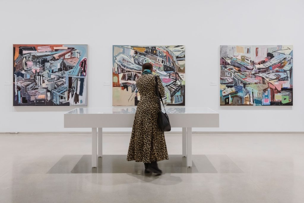 Denyse Thomasos: just beyond, exhibition view, 2023, Remai Modern. Photo: Carey Shaw