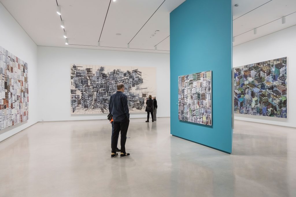 Denyse Thomasos: just beyond, exhibition view, 2023, Remai Modern. Photo: Carey Shaw