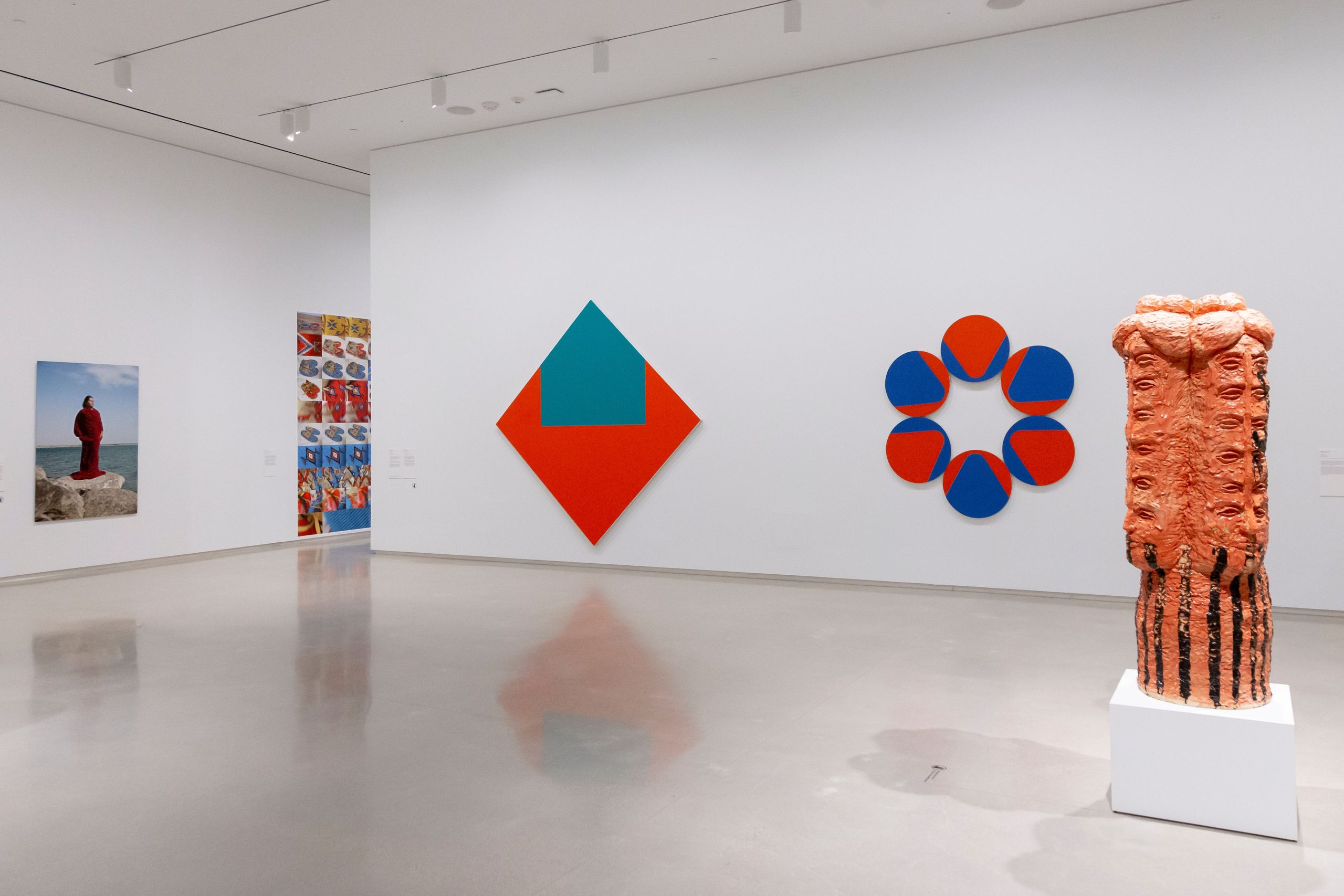 Installation view, In the Middle of Everywhere: Artists on the Great Plains, 2022, Remai Modern, Saskatoon. Photo: Carey Shaw.