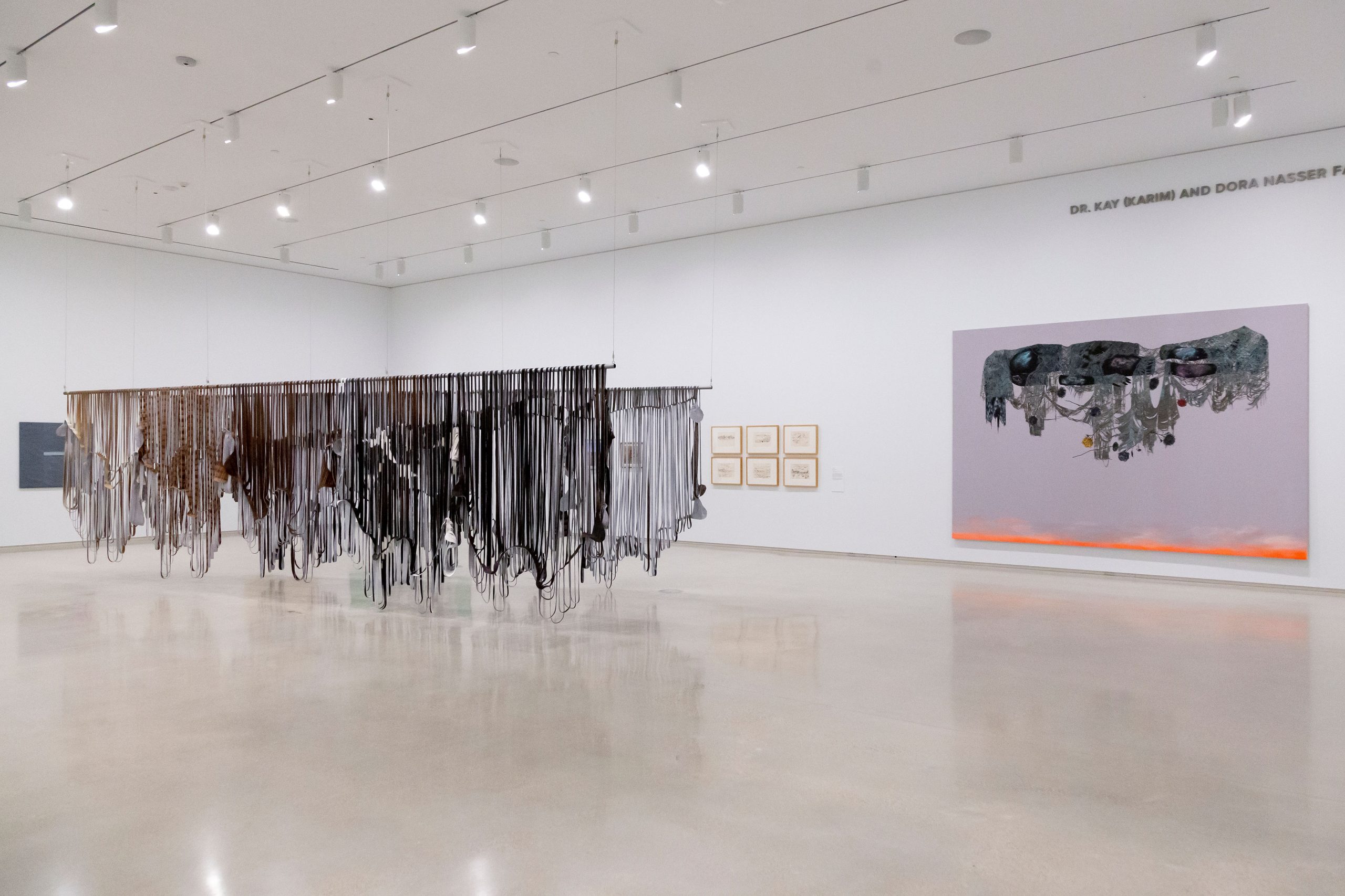 Installation view, In the Middle of Everywhere: Artists on the Great Plains, 2022, Remai Modern, Saskatoon. Photo: Carey Shaw.