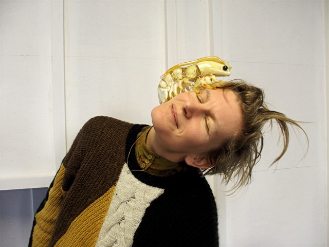 Laure Prouvost. Photo: Harry Kampianne