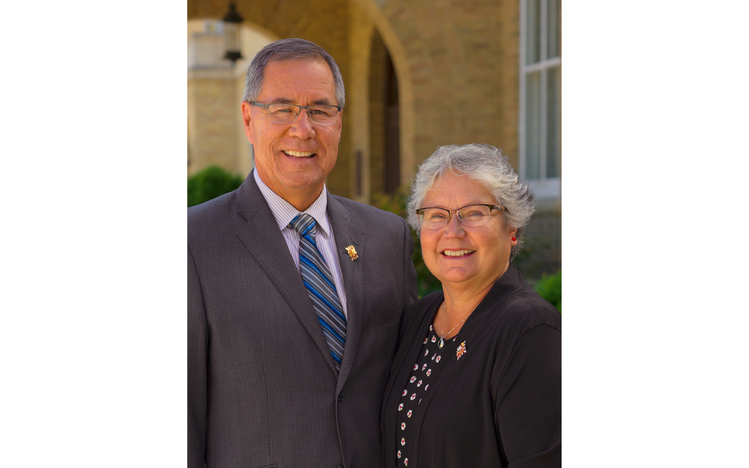 Their Honours Russ and Donna Mirasty