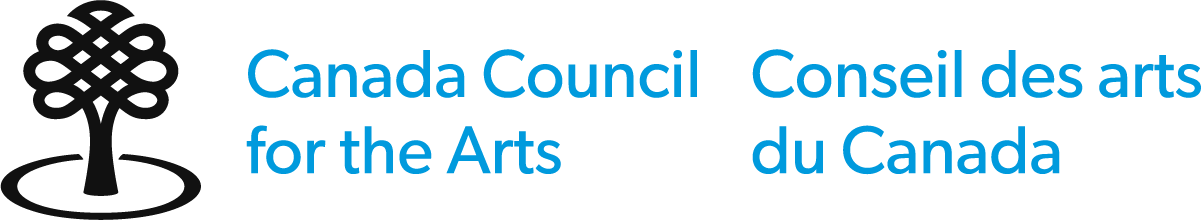 The Canada Council for the Arts logo in English and French.